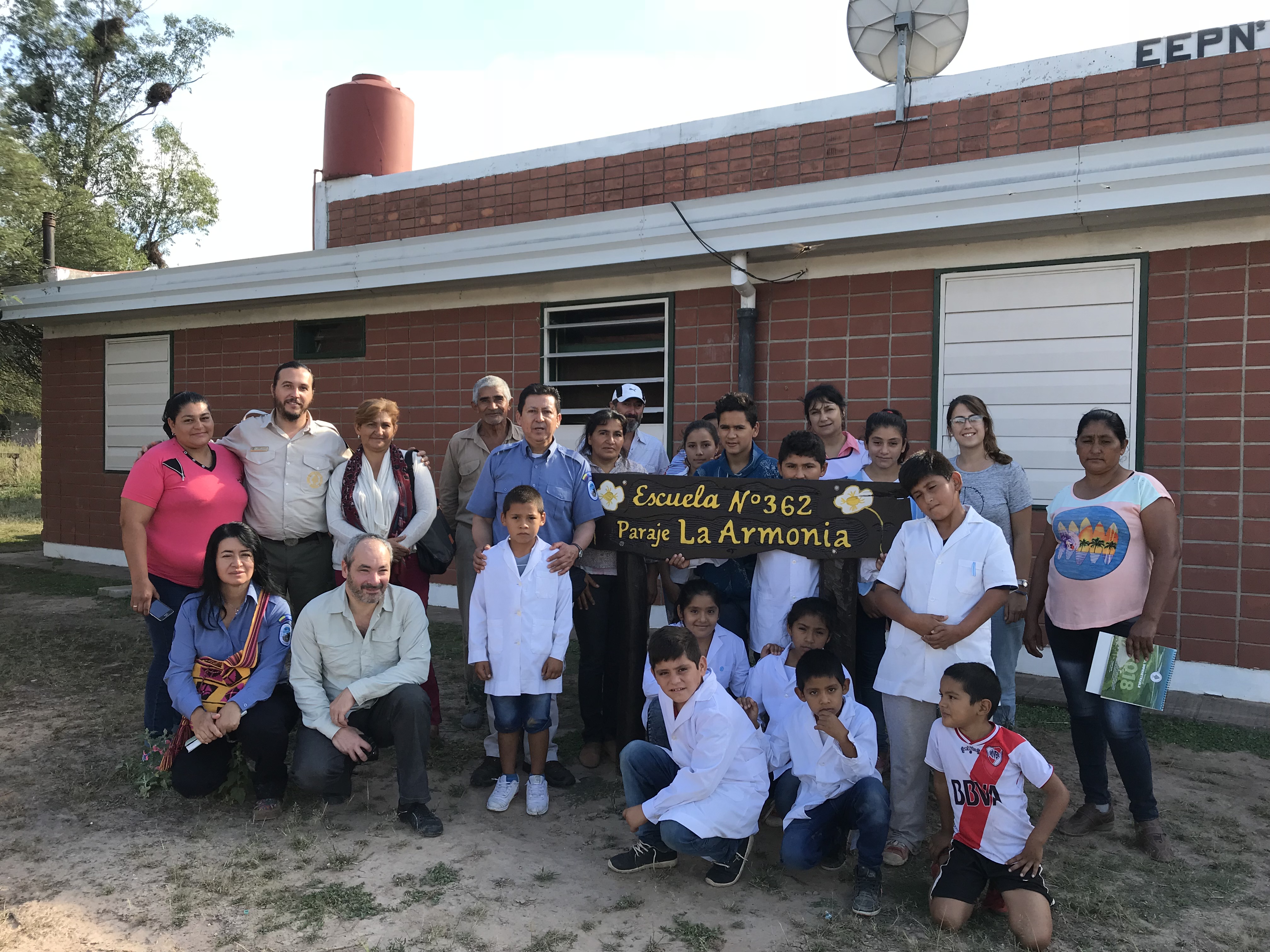 Participantes de Comunidades de Aprendizaje en la escuela n° 362 del paraje La Armonia en Chaco - CIPPEC