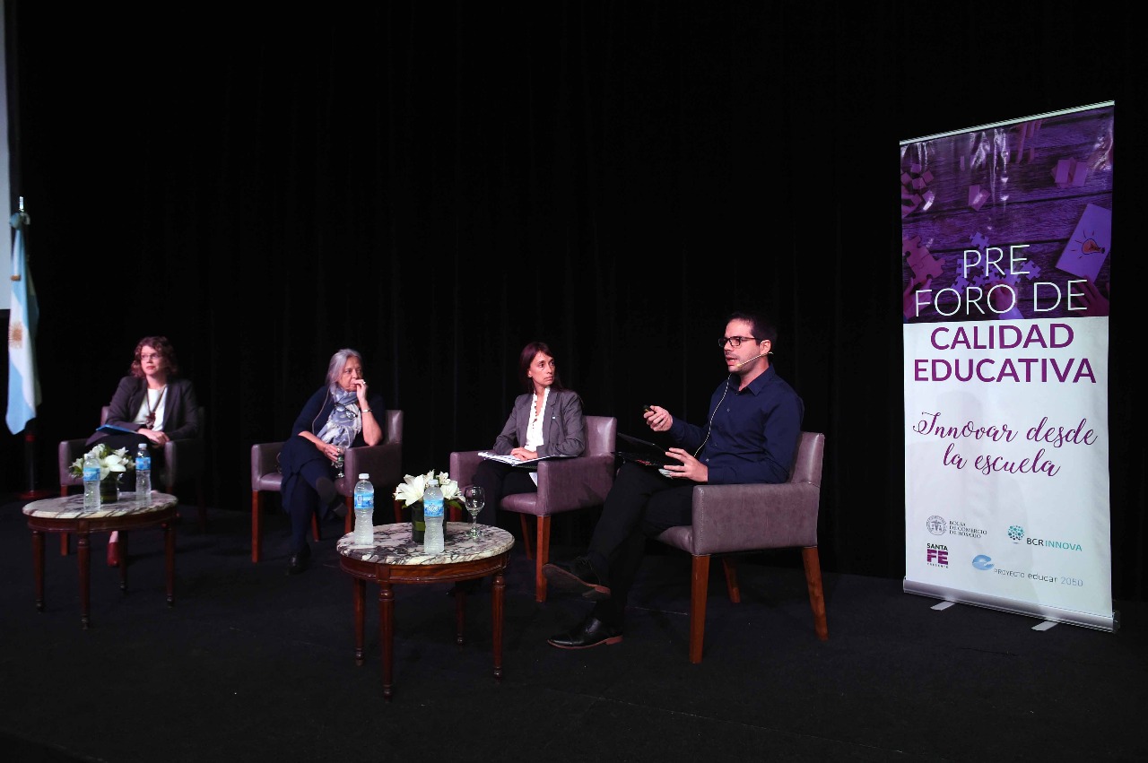 Lucas Delgado (CIPPEC) en el Pre Foro de Calidad Educativa 2018