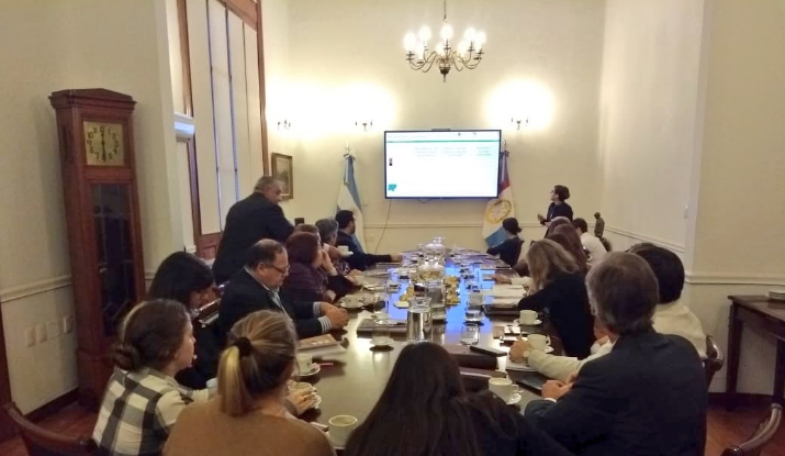 Presentación del monitoreo del Plan del Norte de CIPPEC, al Gobierno de Santa Fe