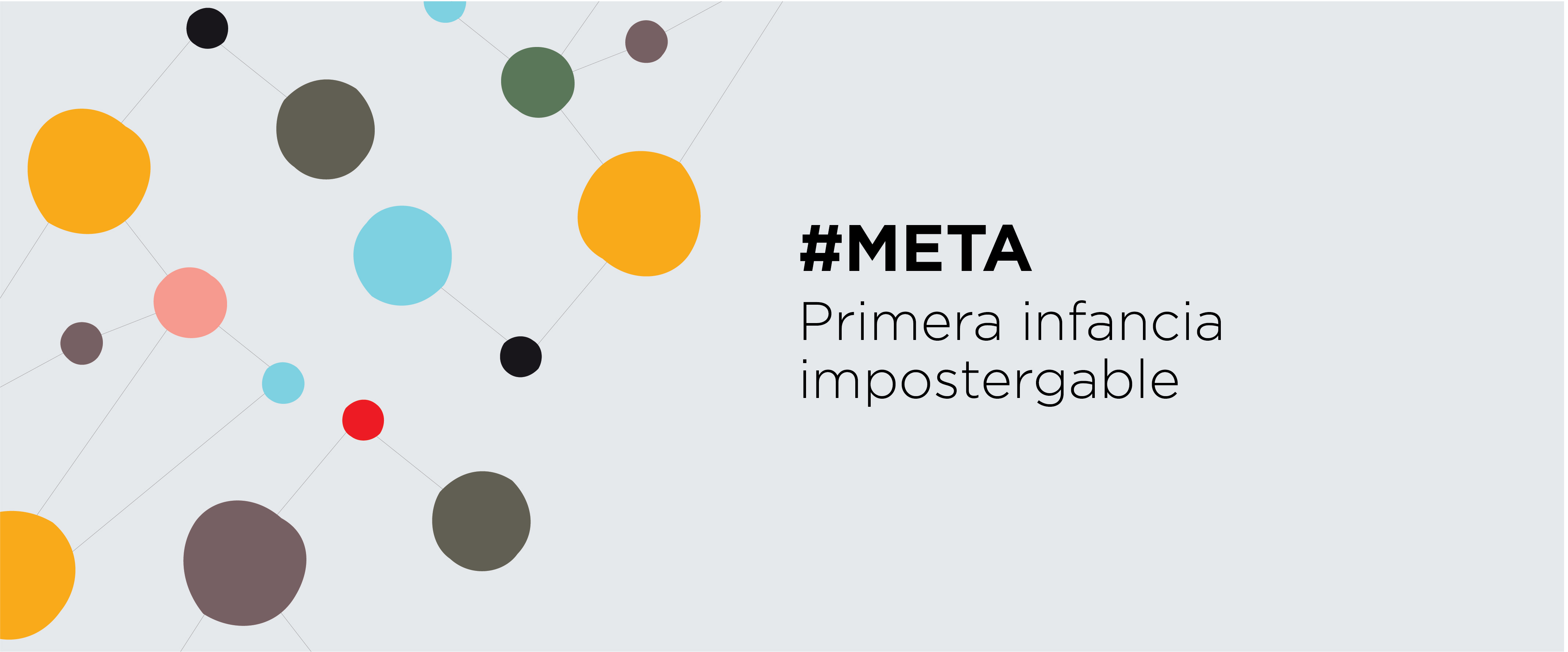 Flyer "Meta: primera infancia impostergable" de CIPPEC