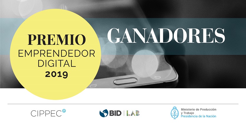 Flyer "Premio Emprendedor digital 2019"