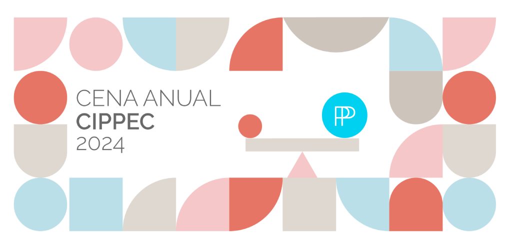 Imagen con el logo de la cena anual de CIPPEC